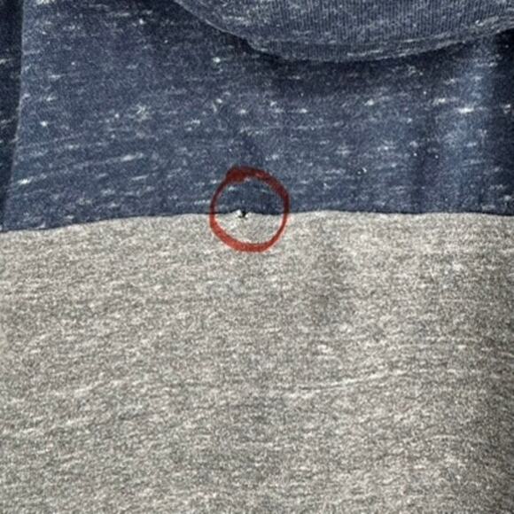 NFL Team Apparel Dallas Cowboys Colorblock Hoodie Mens Large Blue Gray White - Picture 10 of 14